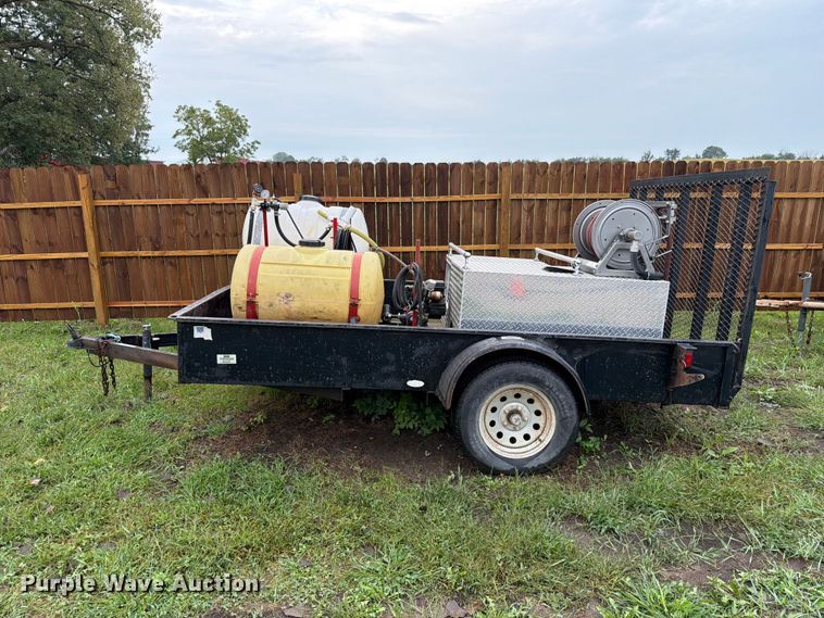 image for item FT8067 2005 H&H Trailer Co. utility trailer