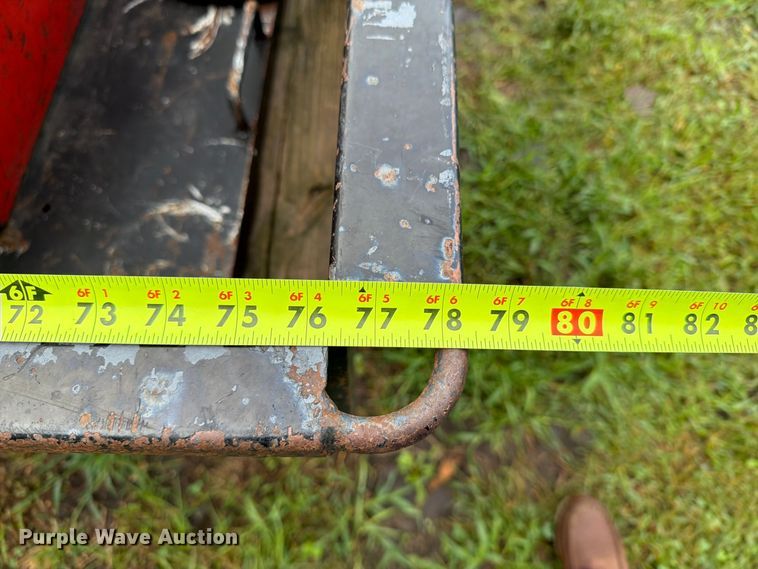 image for item FT8067 2005 H&H Trailer Co. utility trailer