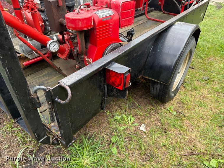 image for item FT8067 2005 H&H Trailer Co. utility trailer