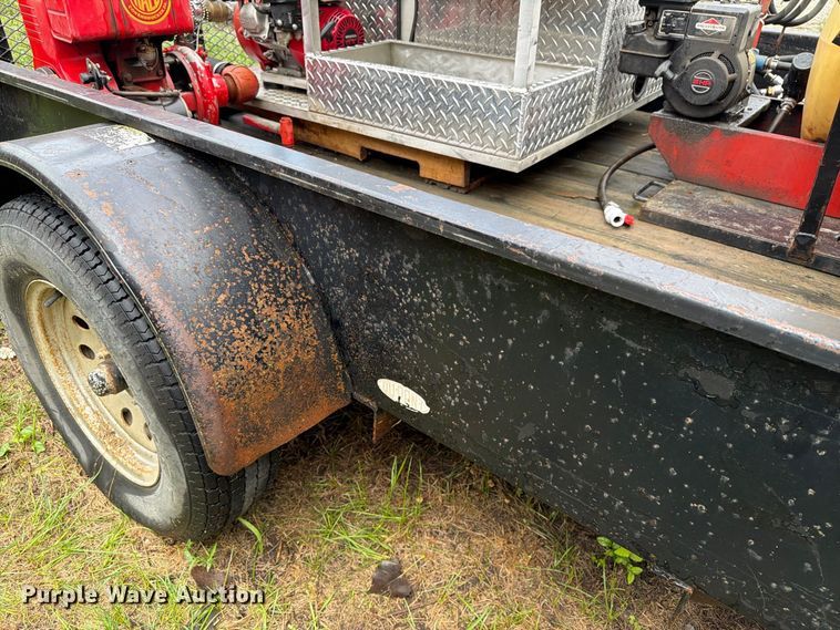 image for item FT8067 2005 H&H Trailer Co. utility trailer