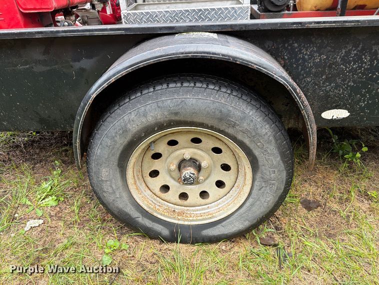 image for item FT8067 2005 H&H Trailer Co. utility trailer