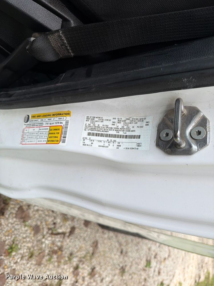 image for item FT8078 2019 Ford Ranger Ext. Cab pickup truck