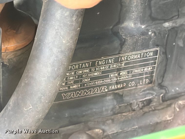 image for item FT8096 2011 John Deere F1400 lawn mower