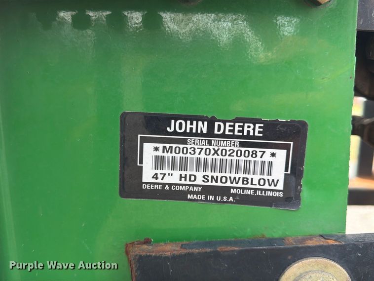 image for item FT8096 2011 John Deere F1400 lawn mower