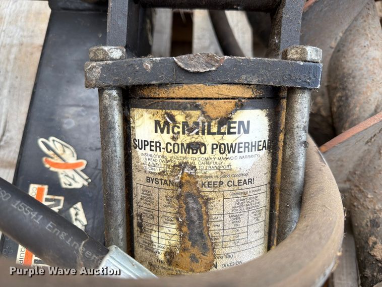 image for item FT8097 McMillen Super Combo Powerhead auger