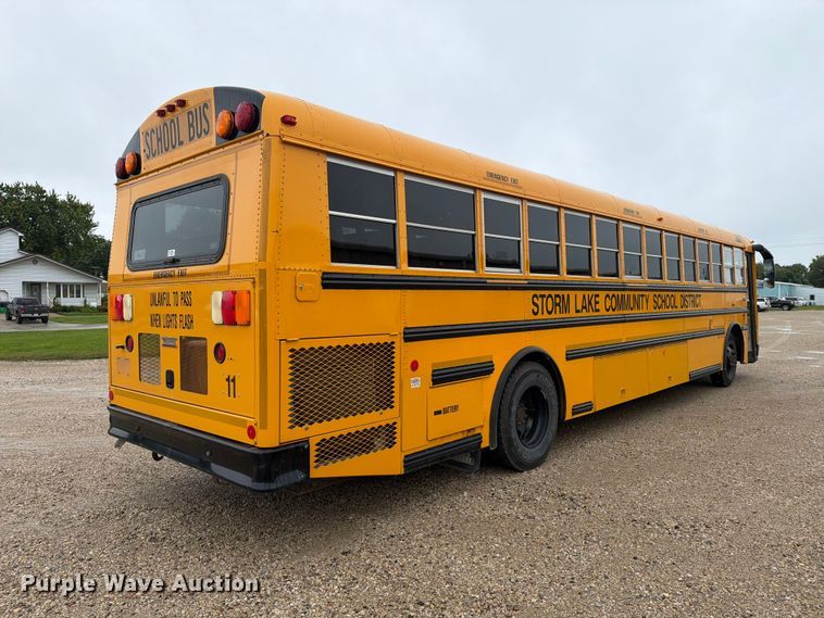 image for item FT8099 2012 Thomas Built HDX school bus