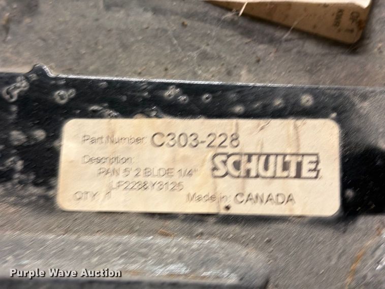 image for item FT8131 Schulte C303-228 rotary mower pan assembly