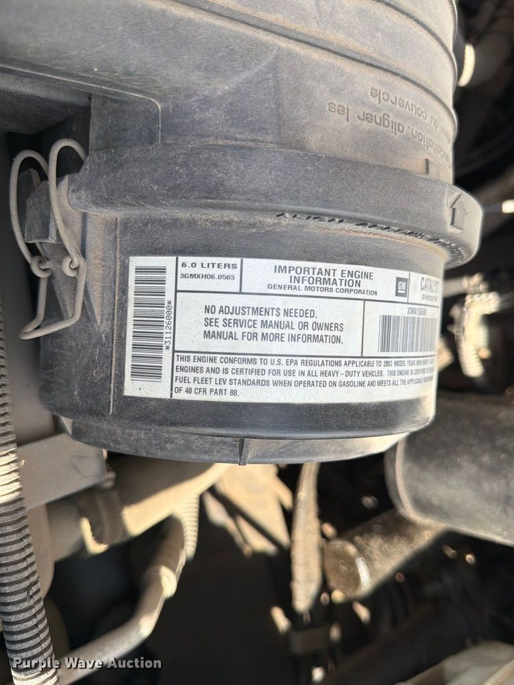 image for item FU0516 2003 Chevrolet Express 3500 van