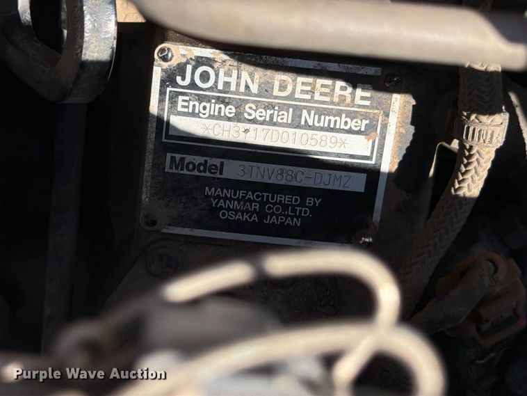 image for item FU4649 John Deere Z997R ZTR lawn mower