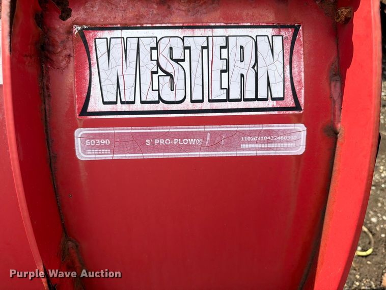 image for item FU4653 Western Pro-plow snowplow