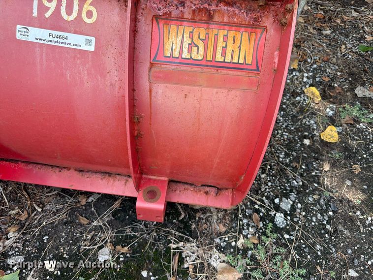 image for item FU4654 Western Pro-plow snowplow