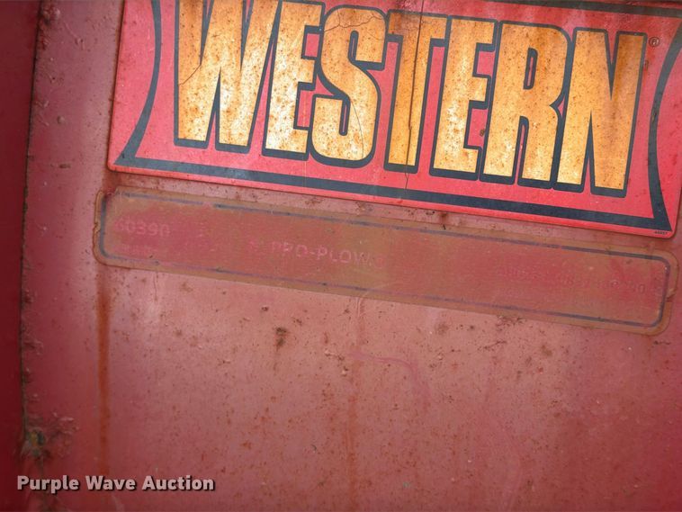 image for item FU4654 Western Pro-plow snowplow