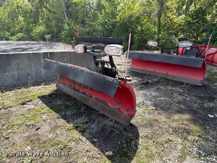 The Boss Snowplow RT3 Straight Blade snowplow