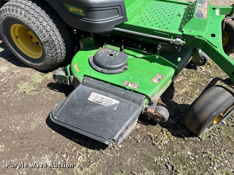 image for item FU4667 2017 John Deere Z997R ZTR lawn mower