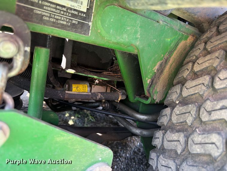 image for item FU4667 2017 John Deere Z997R ZTR lawn mower