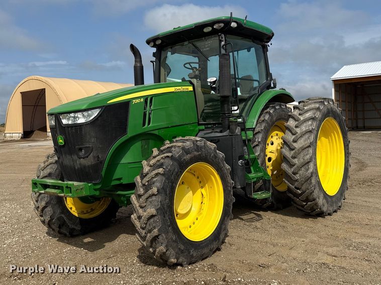 image for item ND9541 2015 John Deere 7210R MFWD tractor