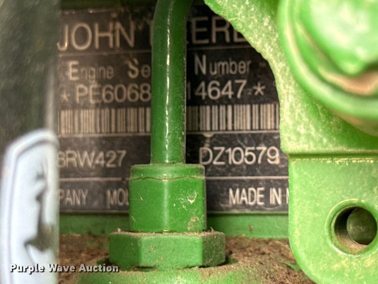 image for item ND9541 2015 John Deere 7210R MFWD tractor