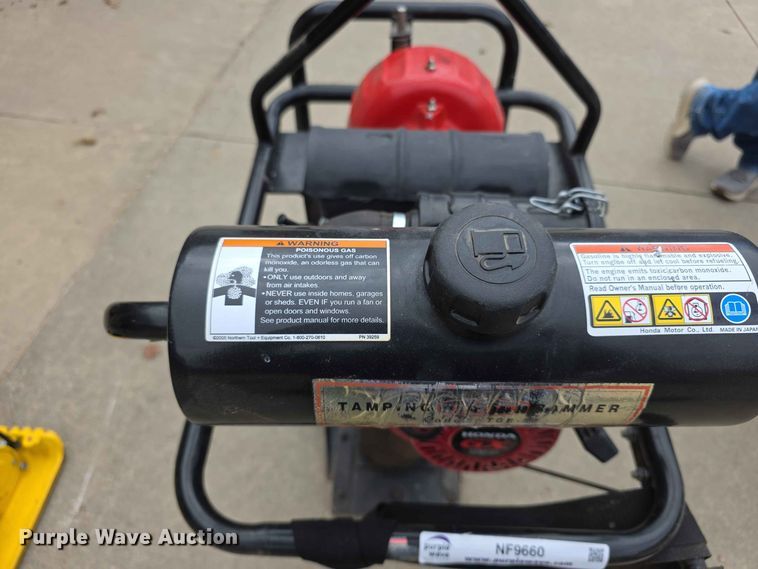 image for item NF9660 Tiger TGR80 plate compactor
