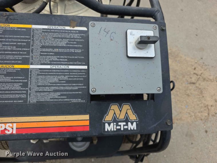 image for item NF9667 Mi-T-M  SM10 hot pressure washer
