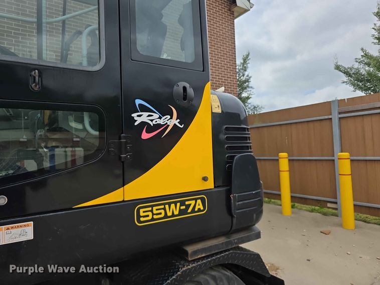 image for item NF9668 Hyundai ROBEX55W7A wheeled excavator