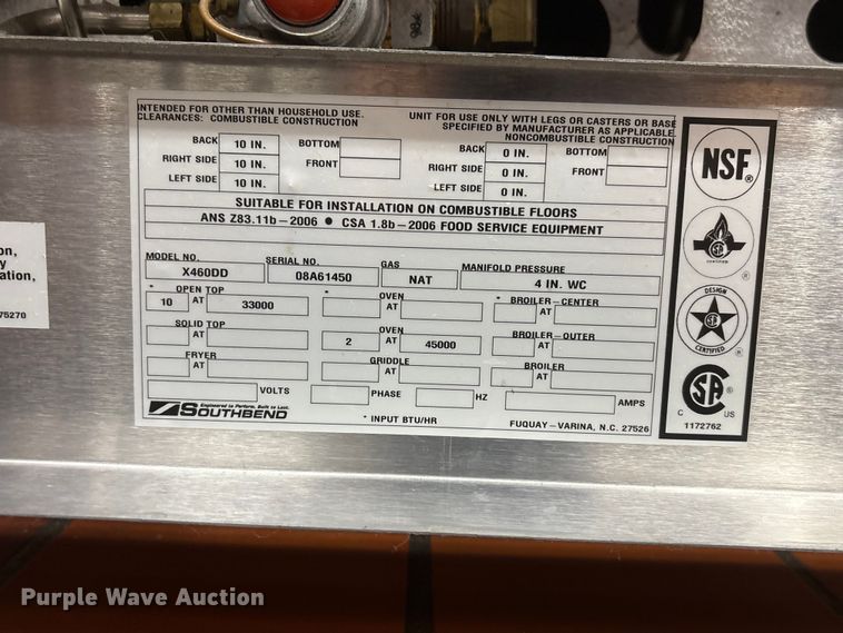 image for item NM9793 Restaurant equipment