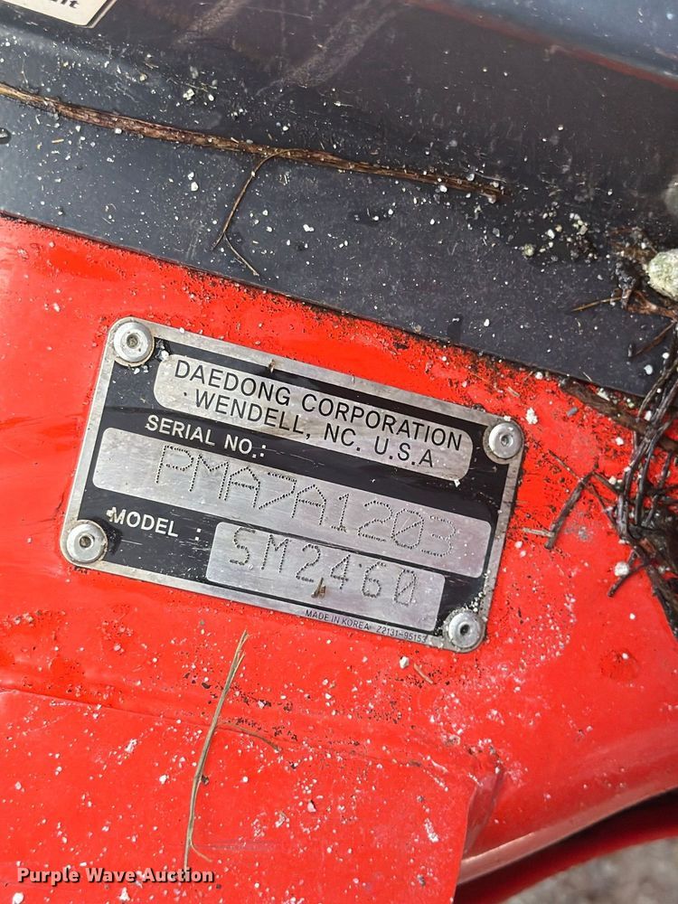 image for item DV7376 Kioti CS2520 MFWD tractor