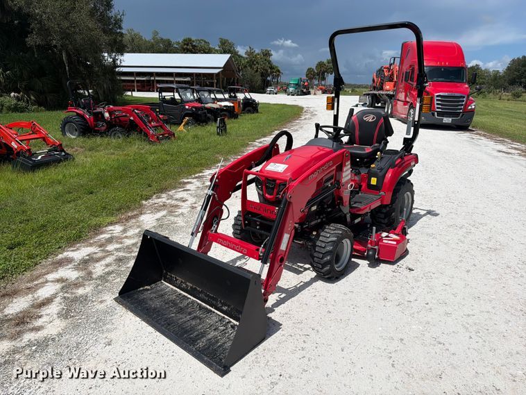 image for item DV7377 2024 Mahindra 1126 HST MFWD tractor