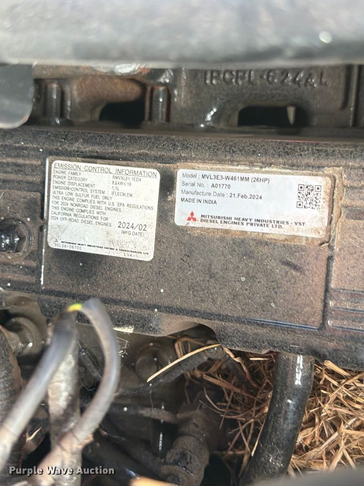 image for item DV7377 2024 Mahindra 1126 HST MFWD tractor