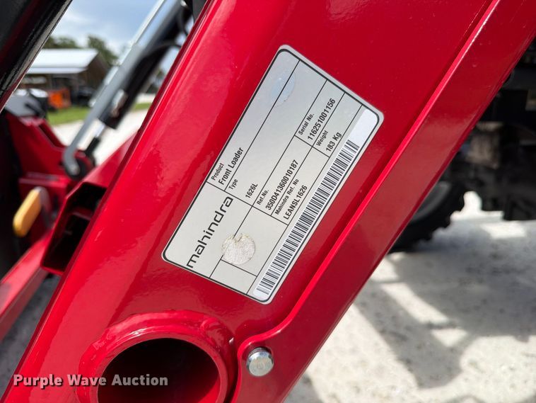 image for item DV7378 Mahindra 1626 MCH MFWD tractor