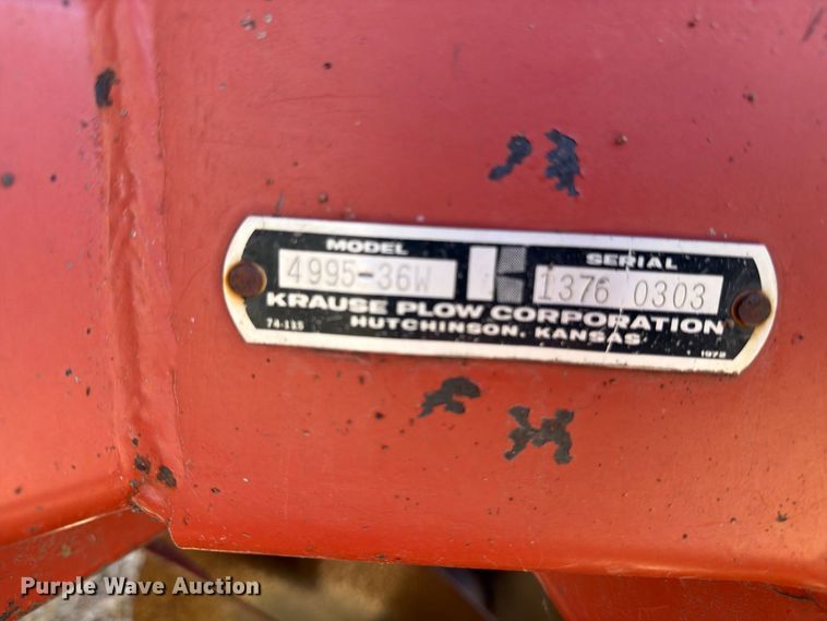 image for item DV8600 Krause 4995 double off-set disk