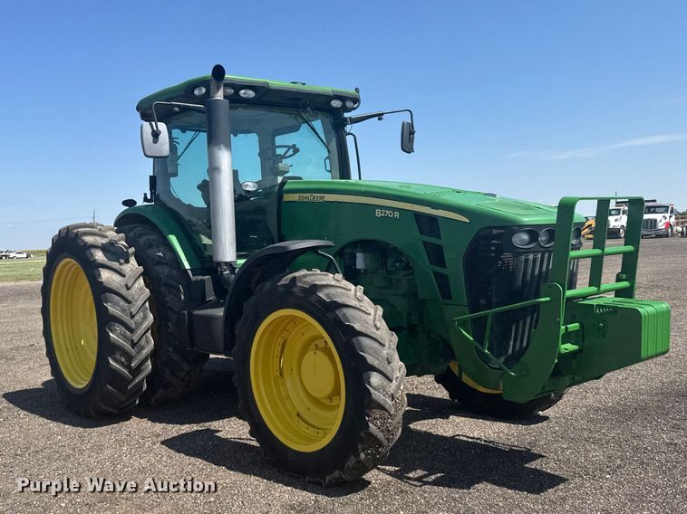 image for item DY3267 2010 John Deere 8270R MFWD tractor