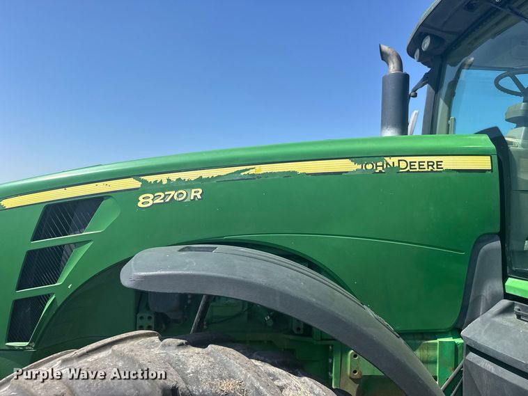 image for item DY3267 2010 John Deere 8270R MFWD tractor