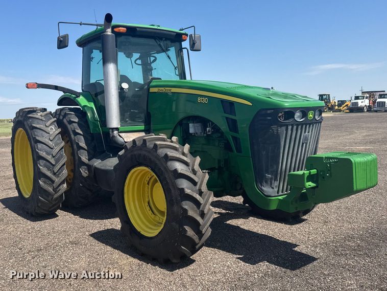 image for item DY3268 2007 John Deere 8130 MFWD tractor
