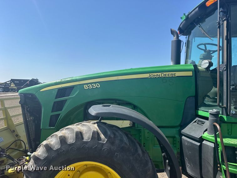image for item DY3273 John Deere 8330 MFWD tractor
