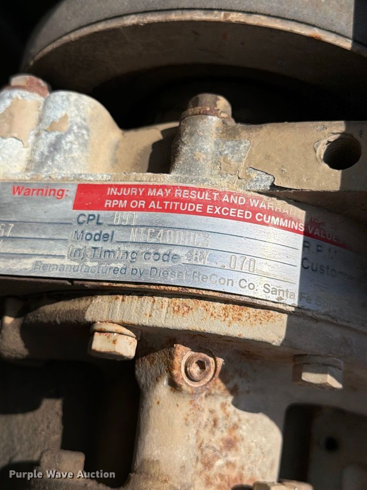 image for item DZ4847 1984 International Harvester Transtar 4300 liquid fertilizer truck