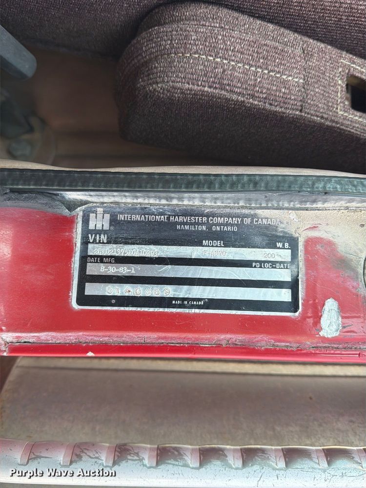 image for item DZ4847 1984 International Harvester Transtar 4300 liquid fertilizer truck