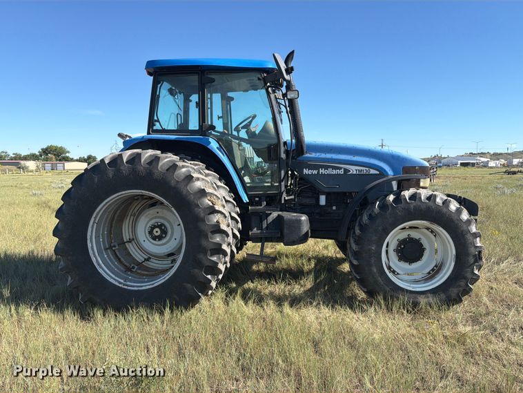 image for item EA0477 2002 New Holland TM130 MFWD tractor