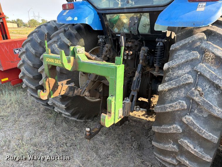 image for item EA0477 2002 New Holland TM130 MFWD tractor