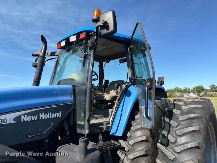 image for item EA0477 2002 New Holland TM130 MFWD tractor