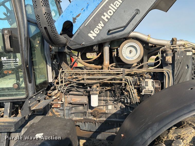 image for item EA0477 2002 New Holland TM130 MFWD tractor