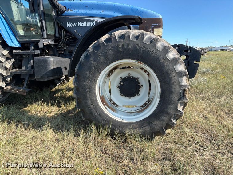 image for item EA0477 2002 New Holland TM130 MFWD tractor