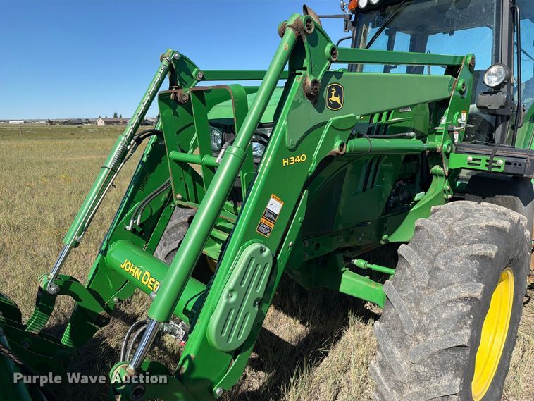 image for item EA0480 2013 John Deere 6125M MFWD tractor