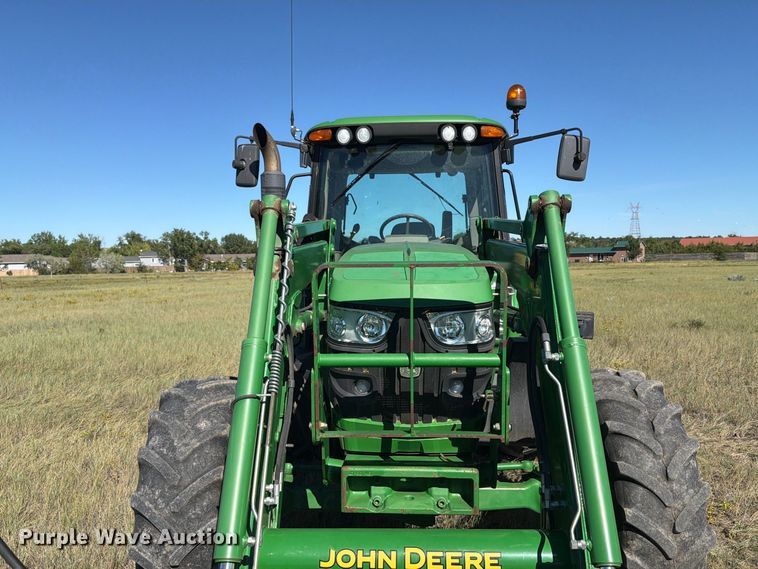 image for item EA0480 2013 John Deere 6125M MFWD tractor