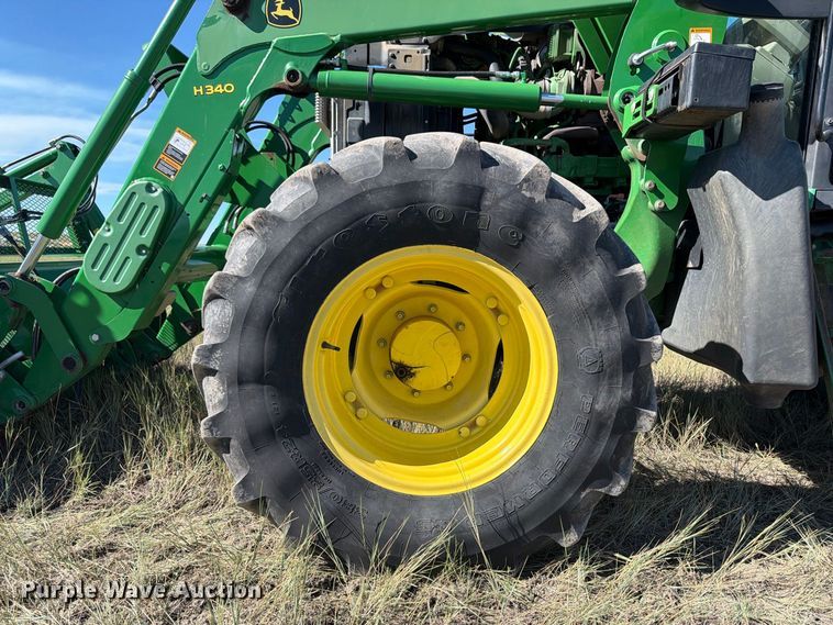 image for item EA0480 2013 John Deere 6125M MFWD tractor