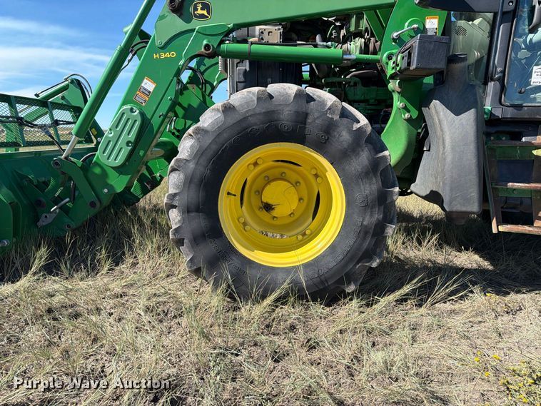 image for item EA0480 2013 John Deere 6125M MFWD tractor