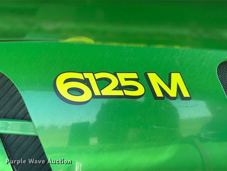 image for item EA0480 2013 John Deere 6125M MFWD tractor