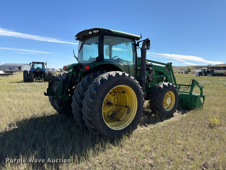 image for item EA0483 2013 John Deere 6150R MFWD tractor