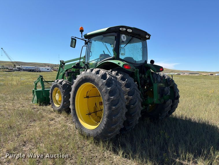 image for item EA0483 2013 John Deere 6150R MFWD tractor