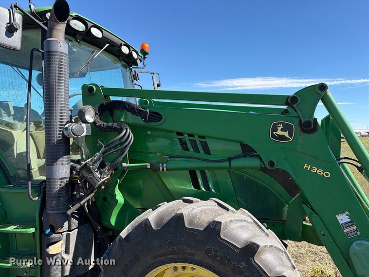 image for item EA0483 2013 John Deere 6150R MFWD tractor