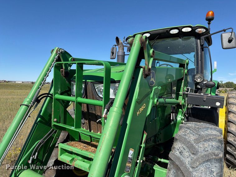 image for item EA0483 2013 John Deere 6150R MFWD tractor